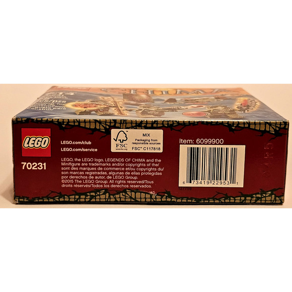 CROCODILE TRIBE PACK Lego LEGENDS OF CHIMA Set #70231 NEW Sealed RETIRED - Picture 6 of 15